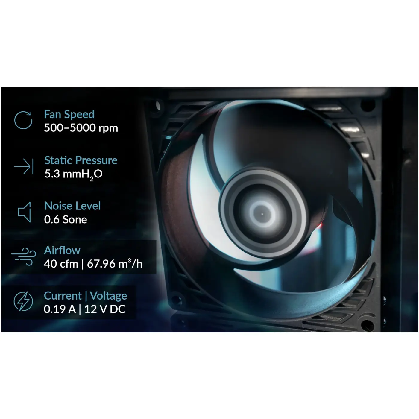 Купити Вентилятор Arctic P8 Max Black (ACFAN00286A) - фото 12