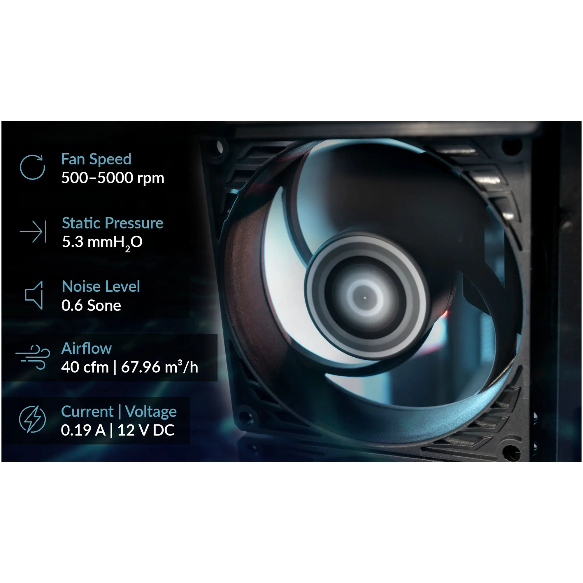 Купити Вентилятор Arctic P8 Max Black (ACFAN00286A) - фото 12