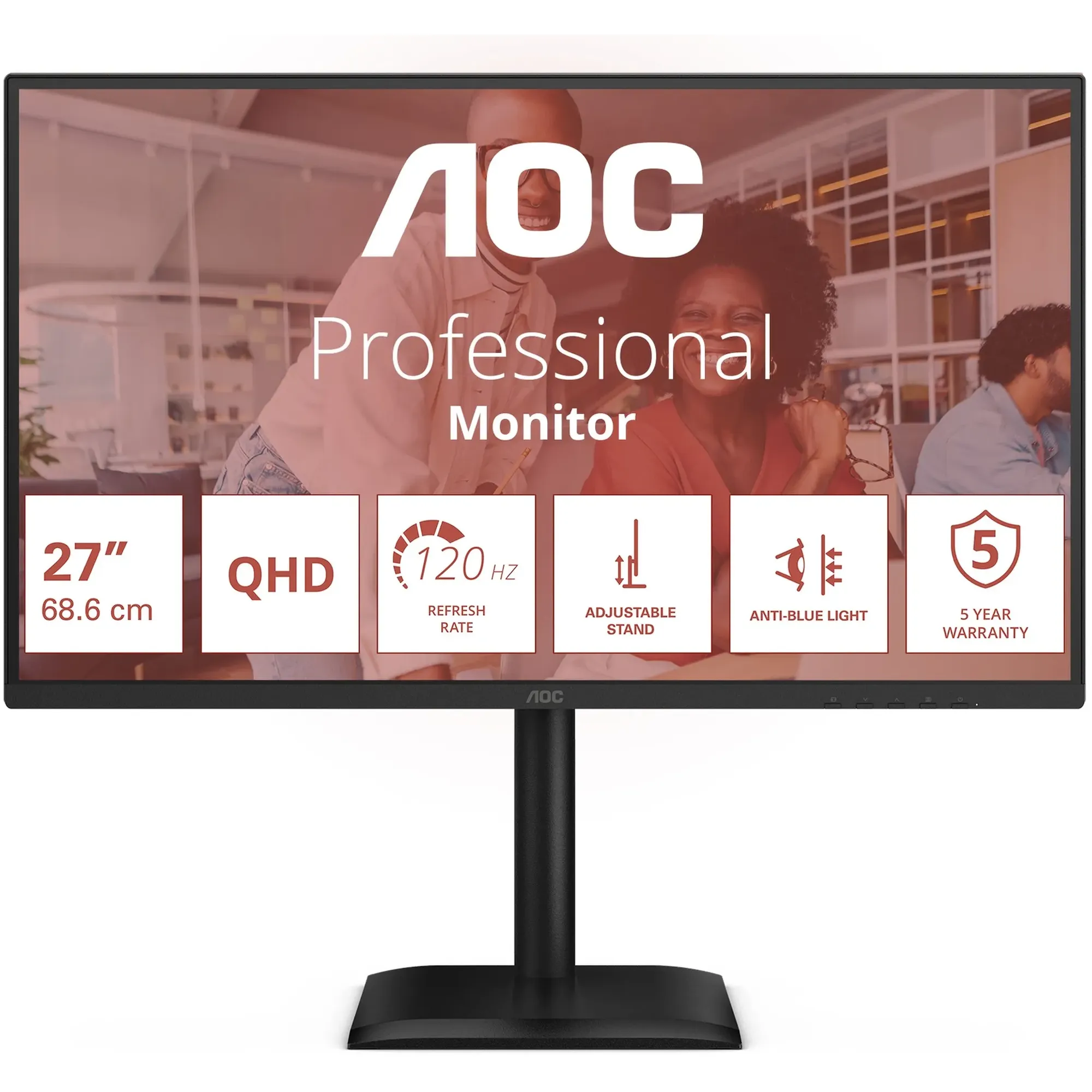 Купить Монитор 27" AOC Q27E4U - фото 1