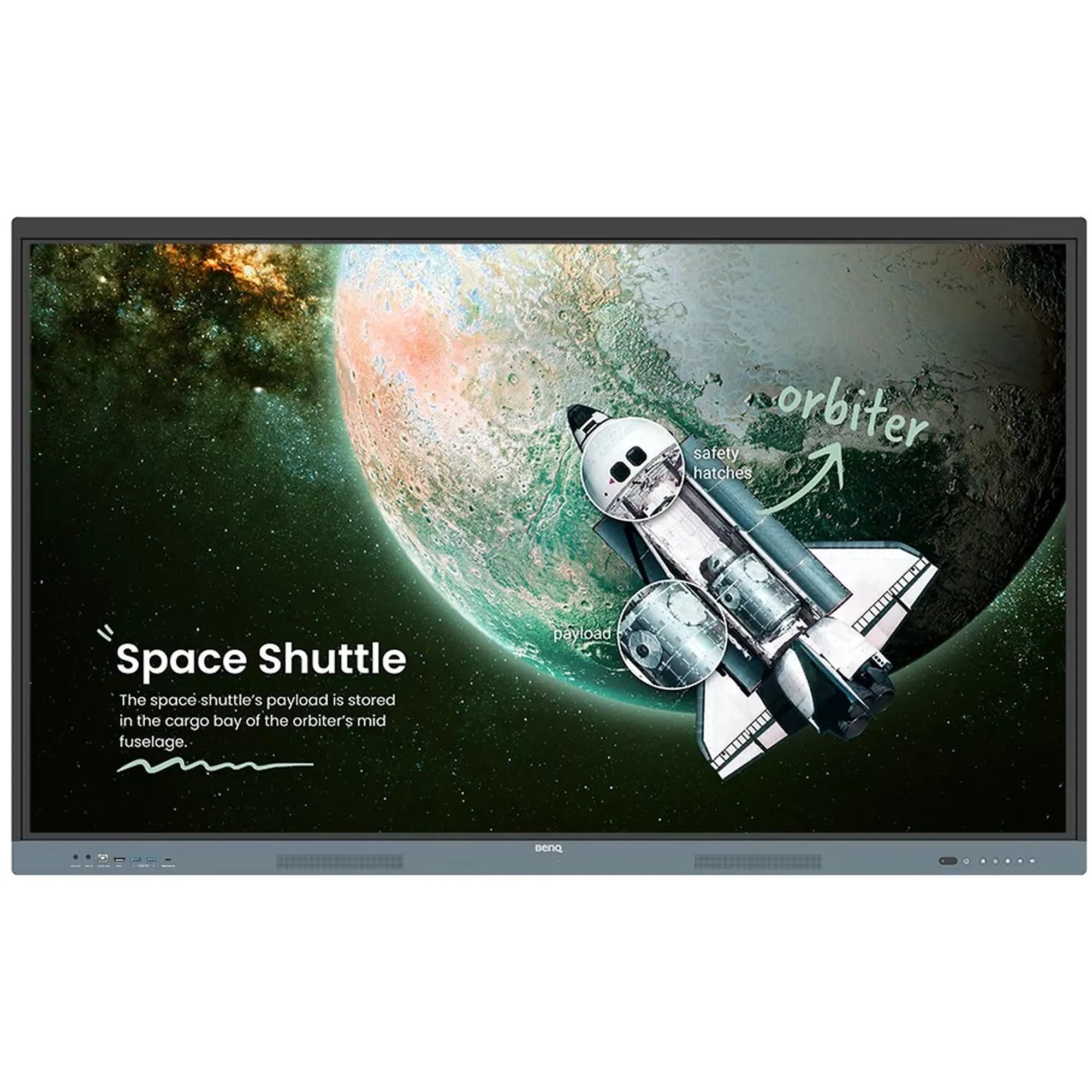 Купить Интерактивная панель 65" BenQ RE6504 (9H.F9ETK.DE6) - фото 1