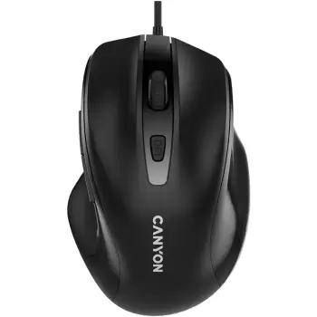 Купити Мишка Canyon M-6 USB Black (CNE-CMS6) - фото 1