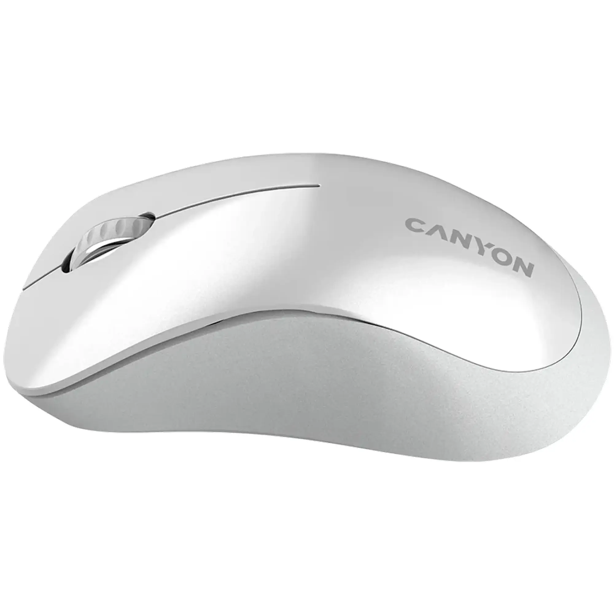 Купити Мишка Canyon MW-11 Wireless Pixart White Grey (CNE-CMSW11PW) - фото 3