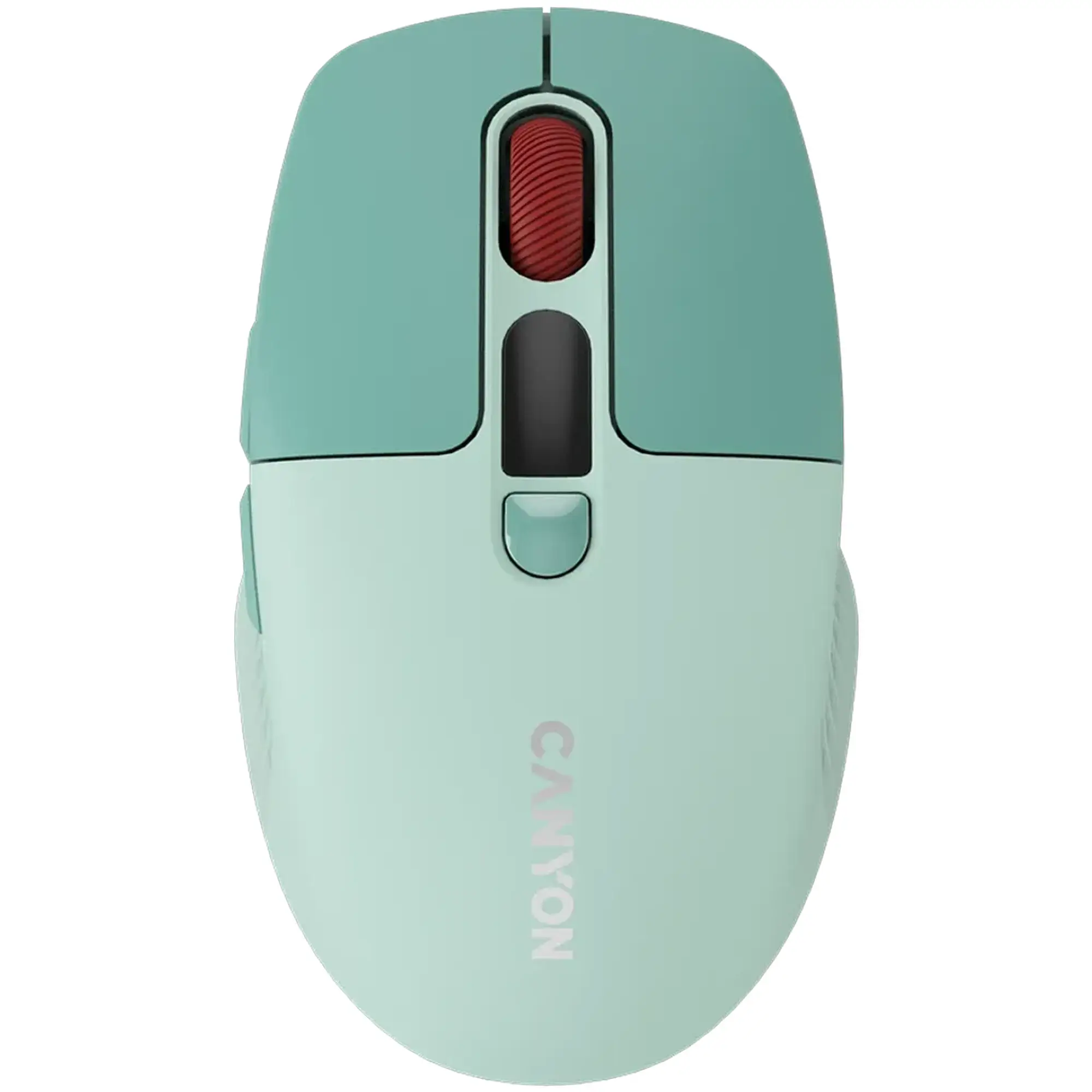 Купити Мишка Canyon MW-26 LCD Silent Wireless/Bluetooth Green (CNS-CMSW26GR) - фото 1