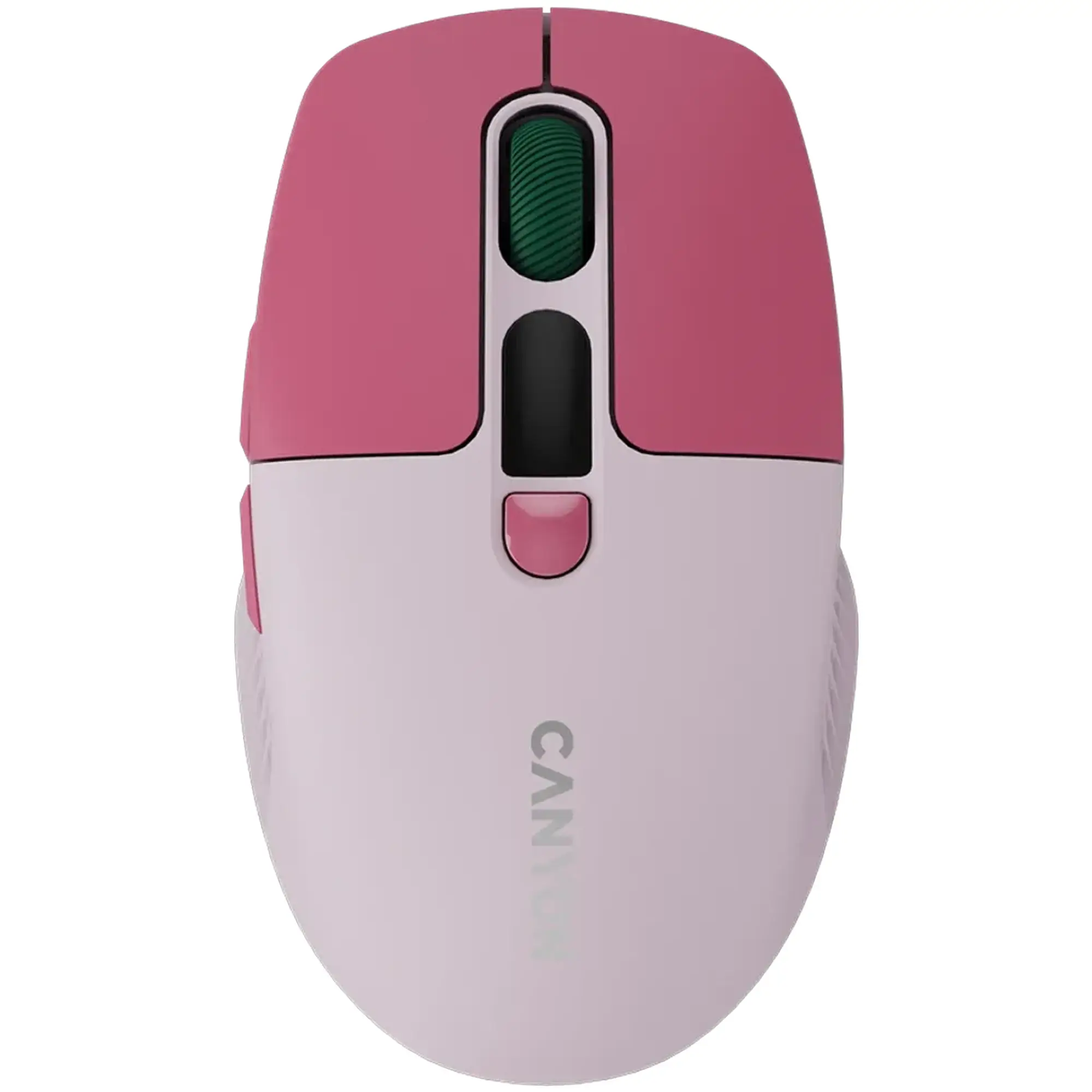 Купити Мишка Canyon MW-26 LCD Silent Wireless/Bluetooth Pink (CNS-CMSW26P) - фото 1