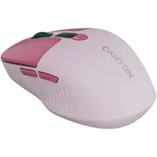 Купити Мишка Canyon MW-26 LCD Silent Wireless/Bluetooth Pink (CNS-CMSW26P) - фото 4
