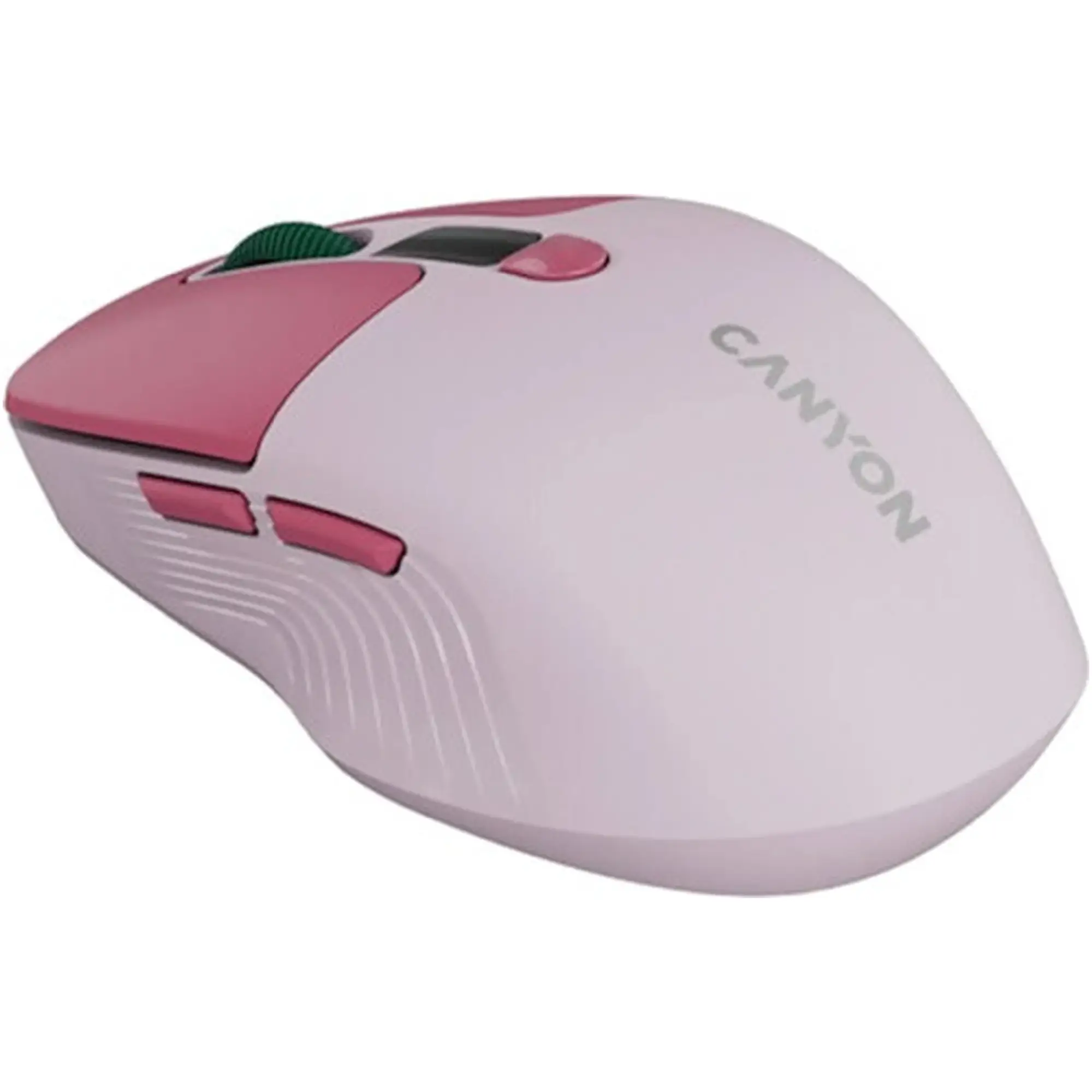 Купити Мишка Canyon MW-26 LCD Silent Wireless/Bluetooth Pink (CNS-CMSW26P) - фото 4