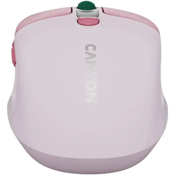 Купити Мишка Canyon MW-26 LCD Silent Wireless/Bluetooth Pink (CNS-CMSW26P) - фото 8