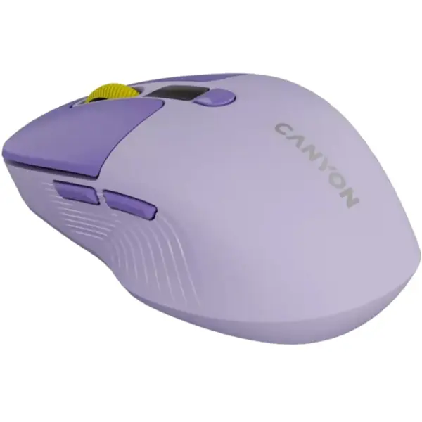 Купити Мишка Canyon MW-26 LCD Silent Wireless/Bluetooth Violet (CNS-CMSW26V) - фото 2