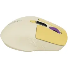 Купити Мишка Canyon MW-26 LCD Silent Wireless/Bluetooth Yellow (CNS-CMSW26Y) - фото 6