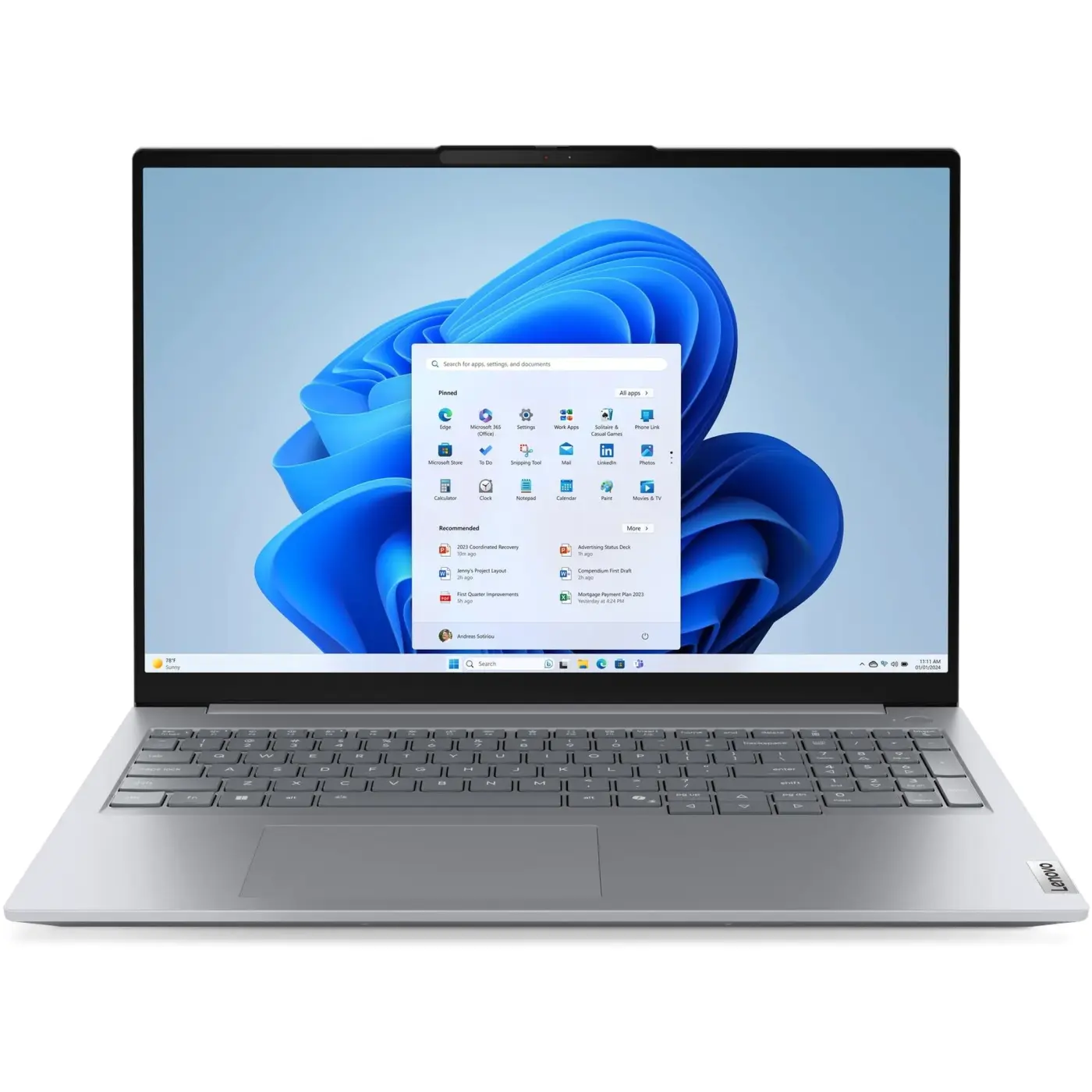 Купити Ноутбук Lenovo ThinkBook 16 G9 IRL (21US005URA) - фото 1