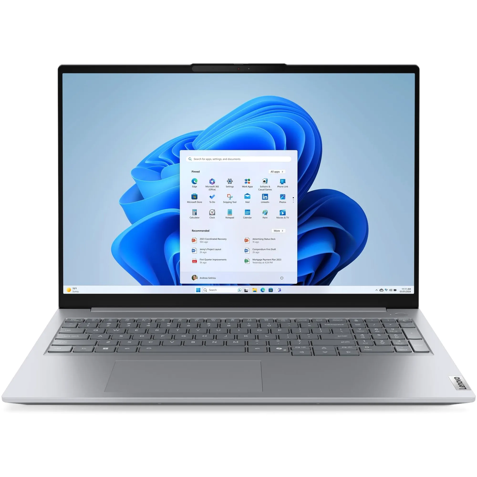 Купити Ноутбук Lenovo ThinkBook 16 G9 IRL (21US005URA) - фото 1