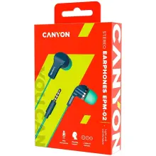 Купить Наушники Canyon EPM-02 Blue-Green (CNS-CEPM02GBL) - фото 3