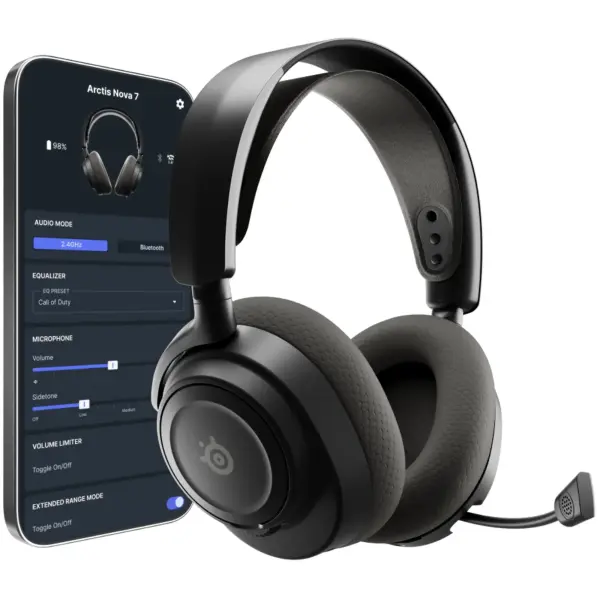 Купить Наушники SteelSeries Arctis Nova 7 Gen 2 Wireless Black (61730) - фото 2