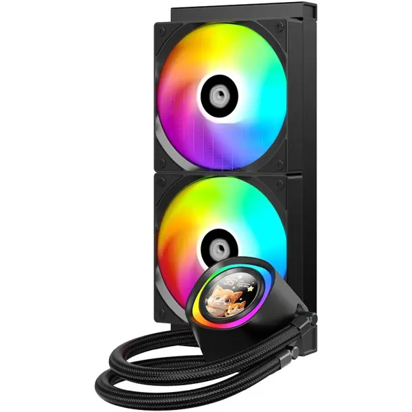 Купити Система водяного охолодження ID-Cooling FX240 LCD - фото 4