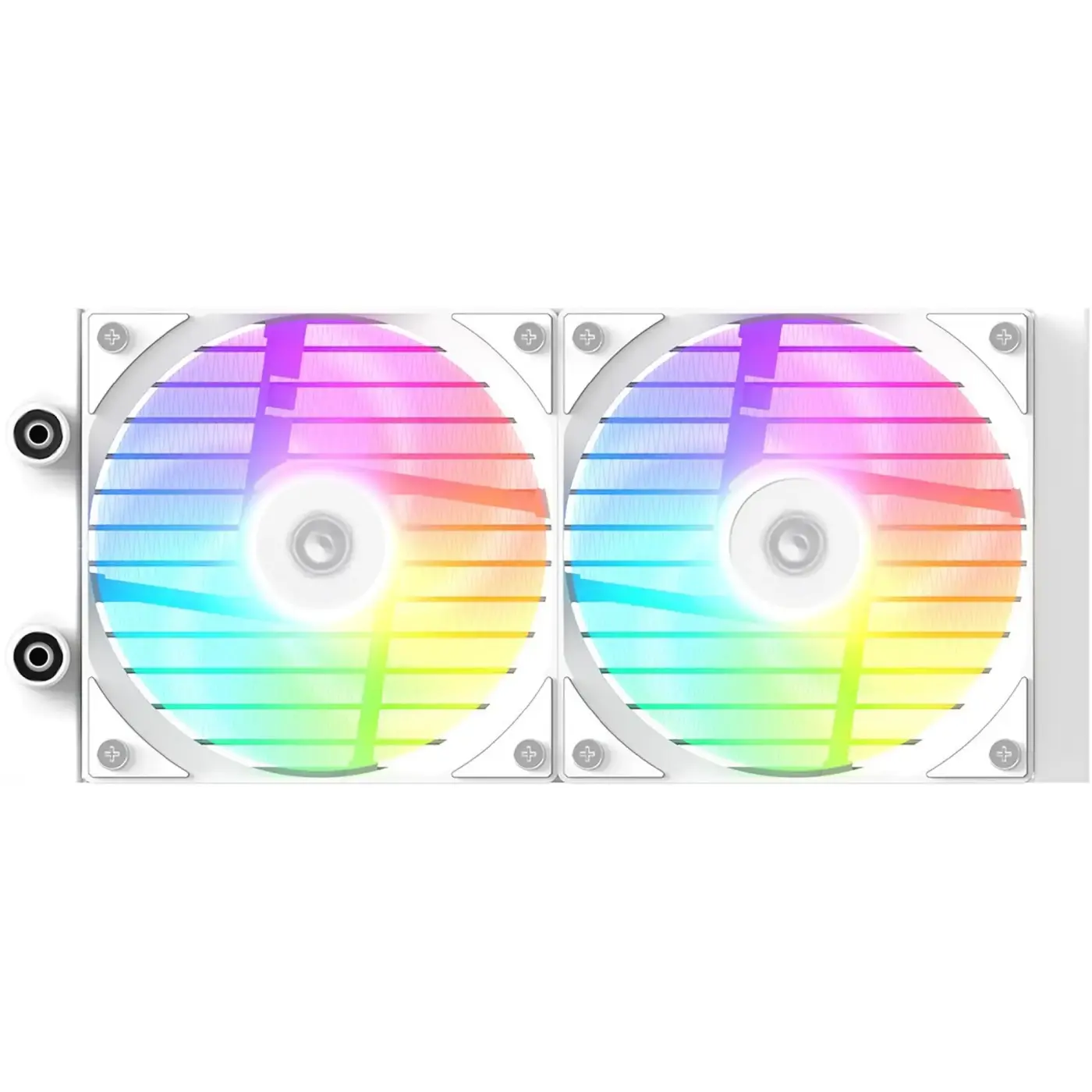 Купити Система водяного охолодження ID-Cooling FX240 LCD White - фото 2
