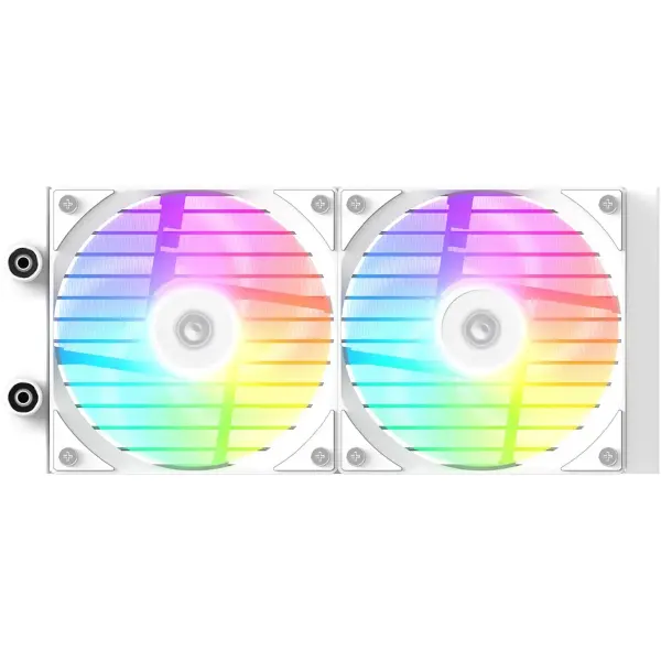 Купити Система водяного охолодження ID-Cooling FX240 LCD White - фото 2