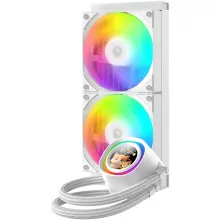Купити Система водяного охолодження ID-Cooling FX240 LCD White - фото 3