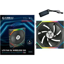 Купити Вентилятор Lian Li Uni Fan SL Wireless 120 Reverse Blade Black (G99.12RSL1W1B.00) - фото 6
