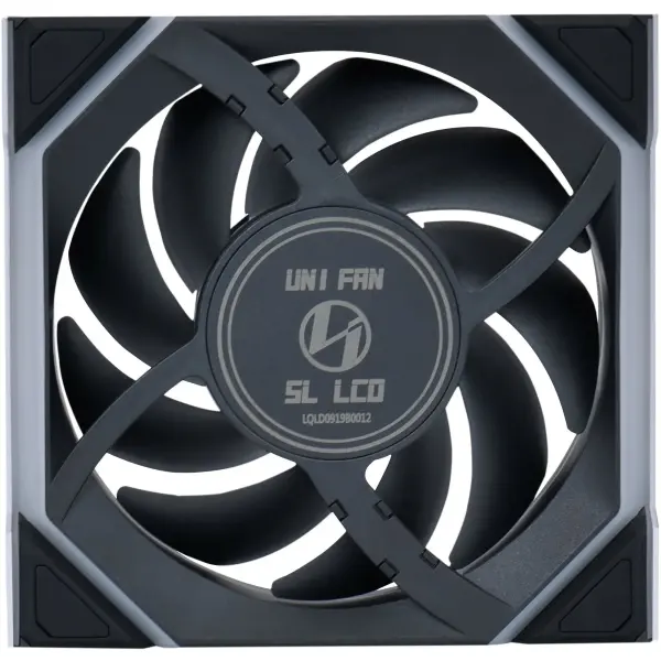 Купити Вентилятор Lian Li Uni Fan SL Wireless LCD 120 Reverse Blade Black (G99.12RSLLCD1W1B.00) - фото 4