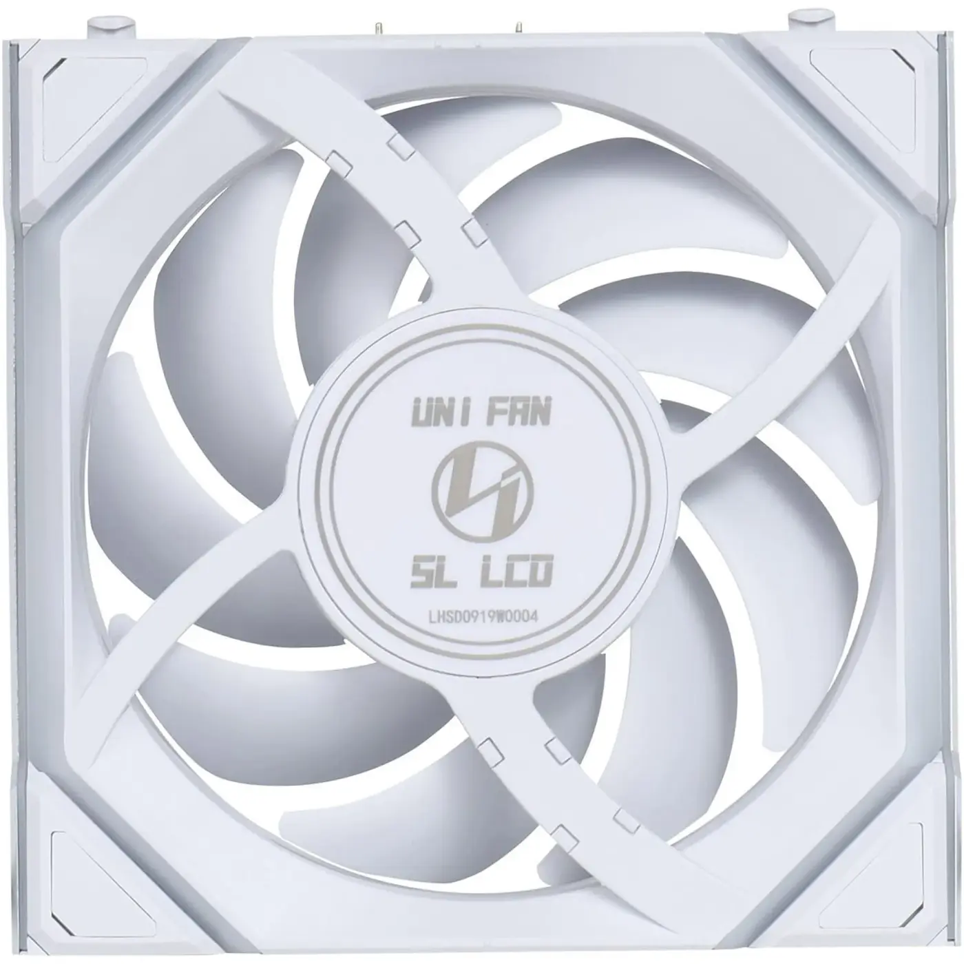 Купити Вентилятор Lian Li Uni Fan SL Wireless LCD 120 Reverse Blade White (G99.12RSLLCD1W1W.00) - фото 4