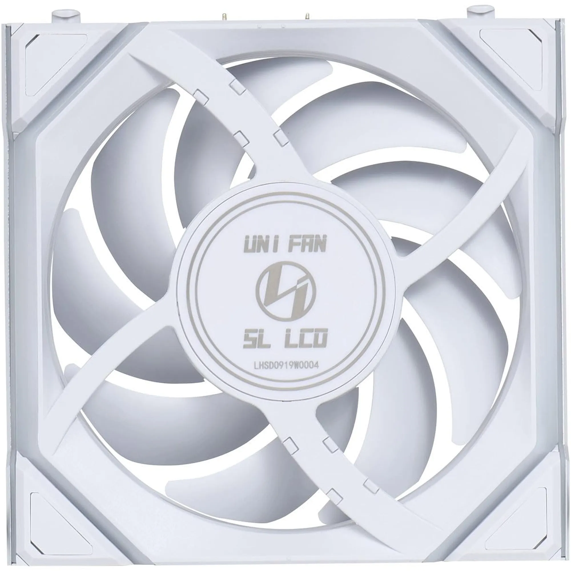Купити Вентилятор Lian Li Uni Fan SL Wireless LCD 120 Reverse Blade White (G99.12RSLLCD1W1W.00) - фото 4