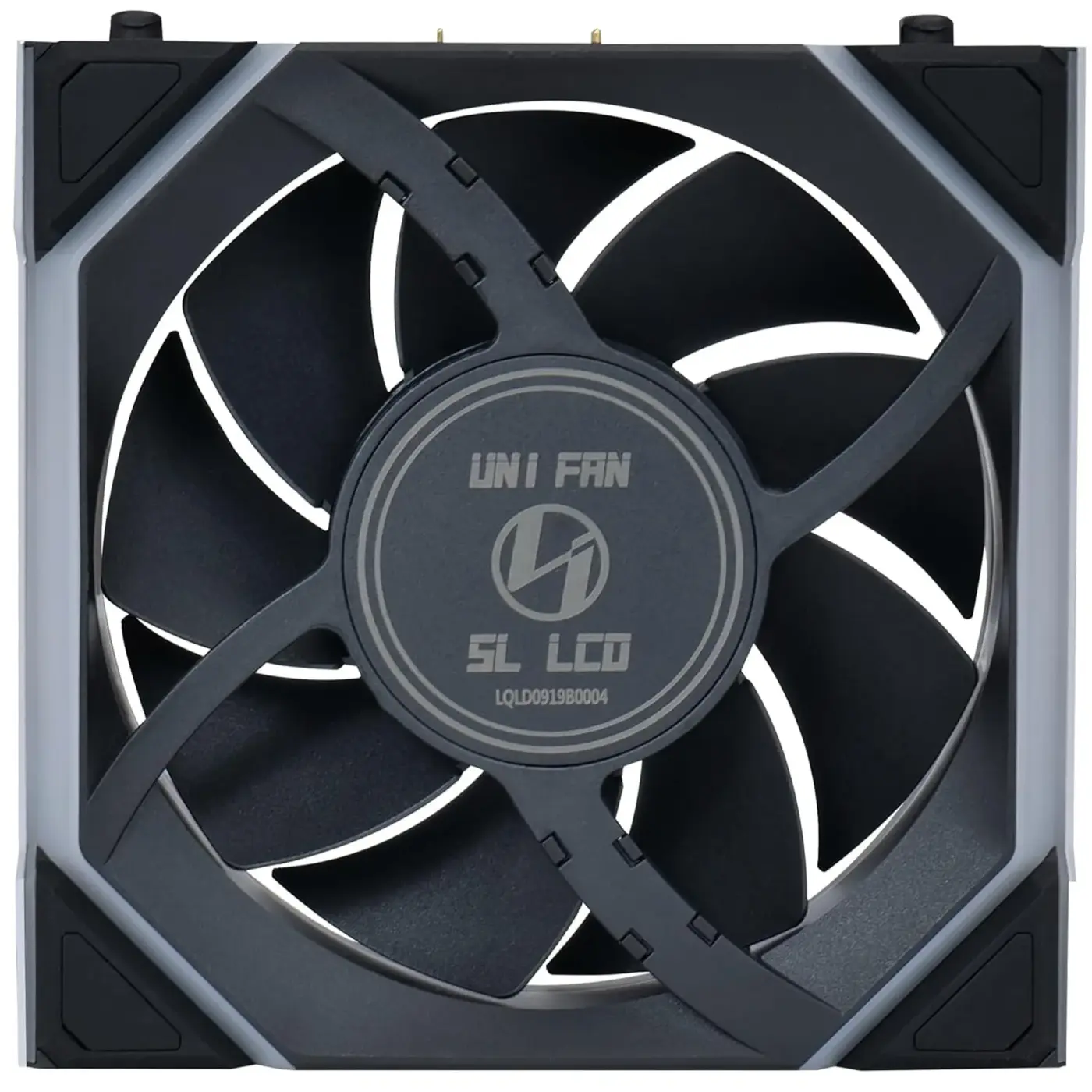 Купити Вентилятор Lian Li Uni Fan SL Wireless LCD 120 3-Pack Black (G99.12SLLCD1W3B.00) - фото 4