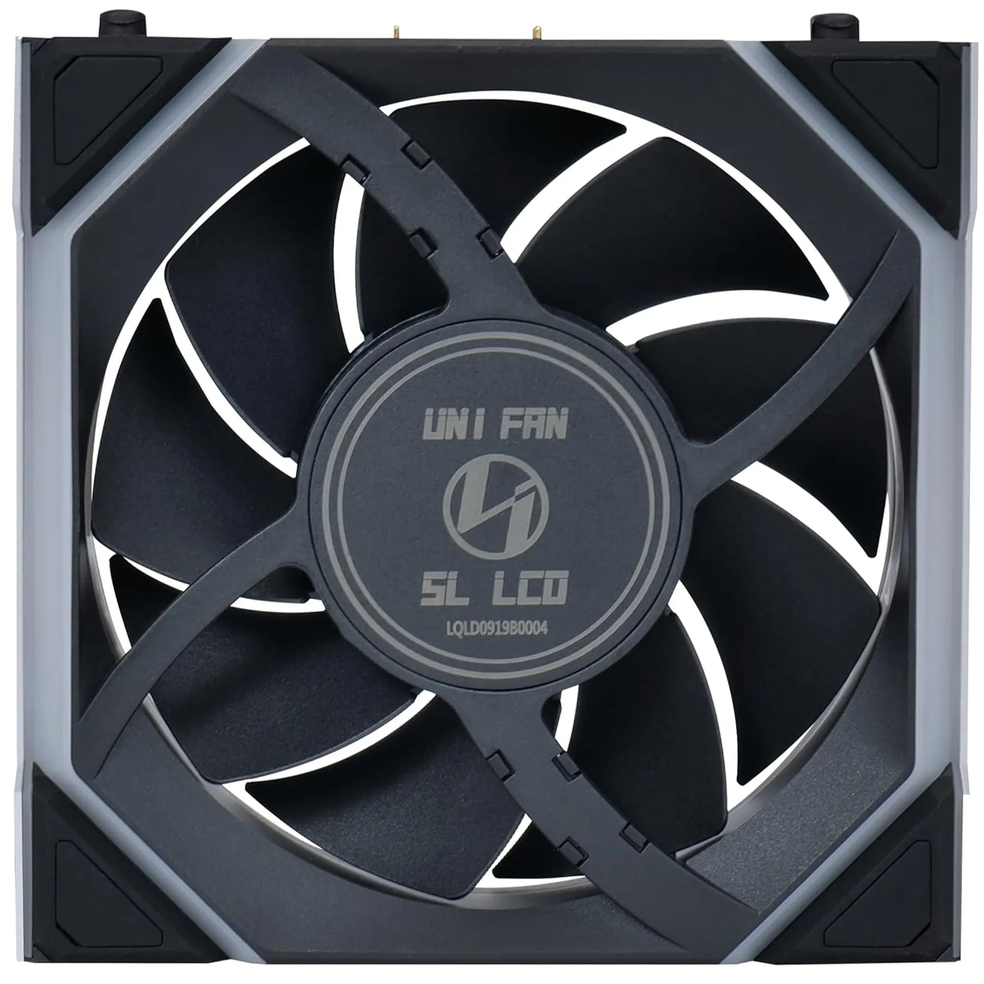 Купити Вентилятор Lian Li Uni Fan SL Wireless LCD 120 3-Pack Black (G99.12SLLCD1W3B.00) - фото 4