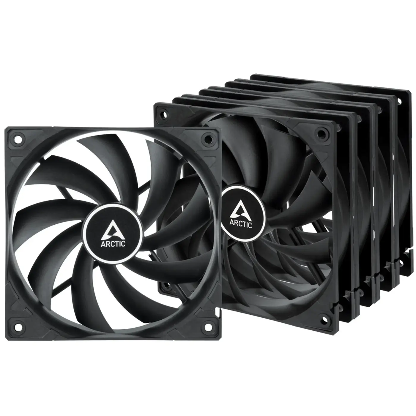 Купити Вентилятор Arctic F12 5-Pack Black (ACFAN00248A) - фото 1