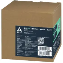 Купити Вентилятор Arctic P12 Pro A-RGB LN 3-Pack Black (ACFAN00347A) - фото 9