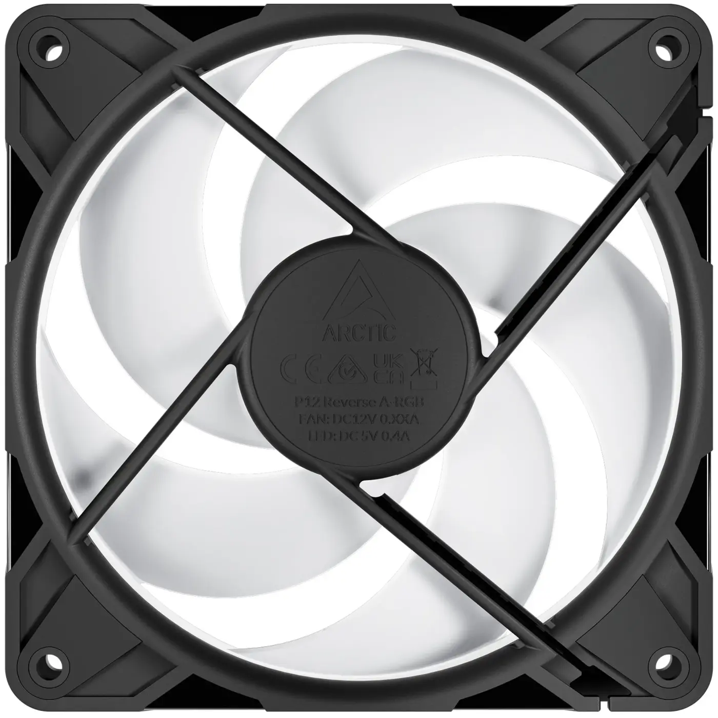 Купити Вентилятор Arctic P12 Pro Reverse A-RGB Black (ACFAN00322A) - фото 4
