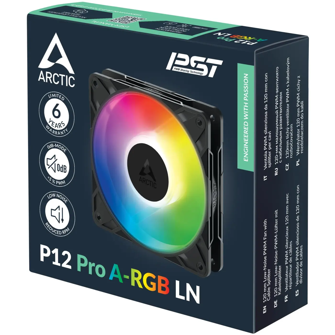Купити Вентилятор Arctic P12 Pro A-RGB LN Black (ACFAN00344A) - фото 8