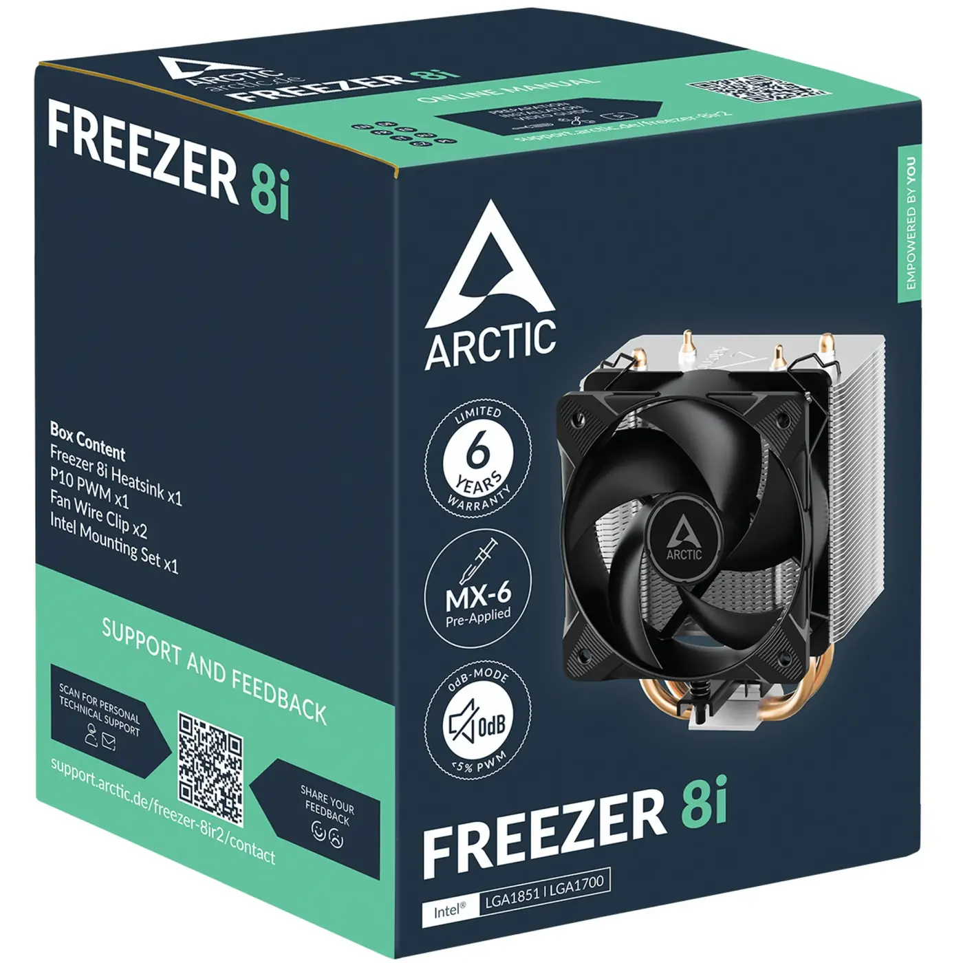 Купити Процесорний кулер Arctic Freezer 8i (ACFRE00190A) - фото 6