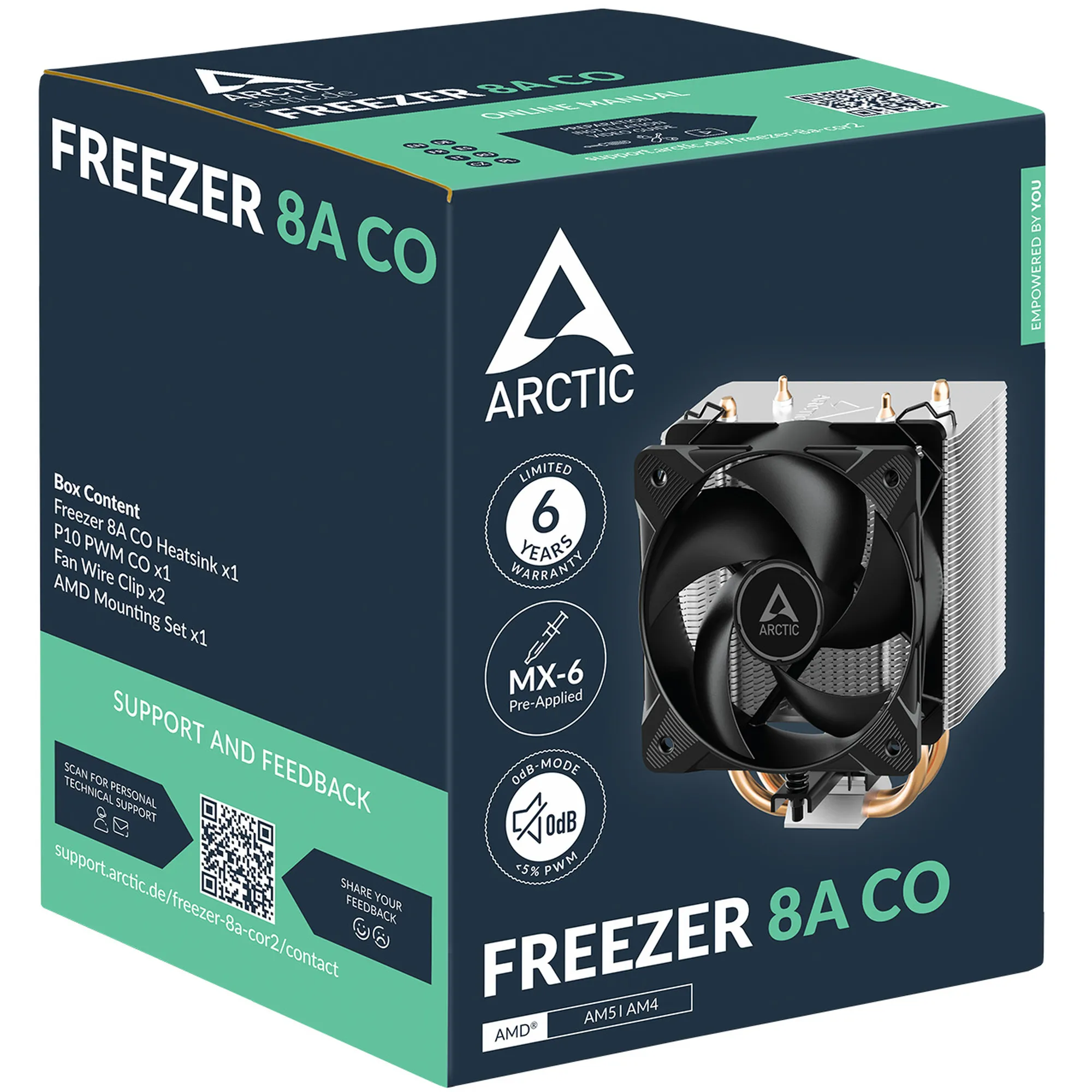 Купити Процесорний кулер Arctic Freezer 8A CO (ACFRE00162A) - фото 6