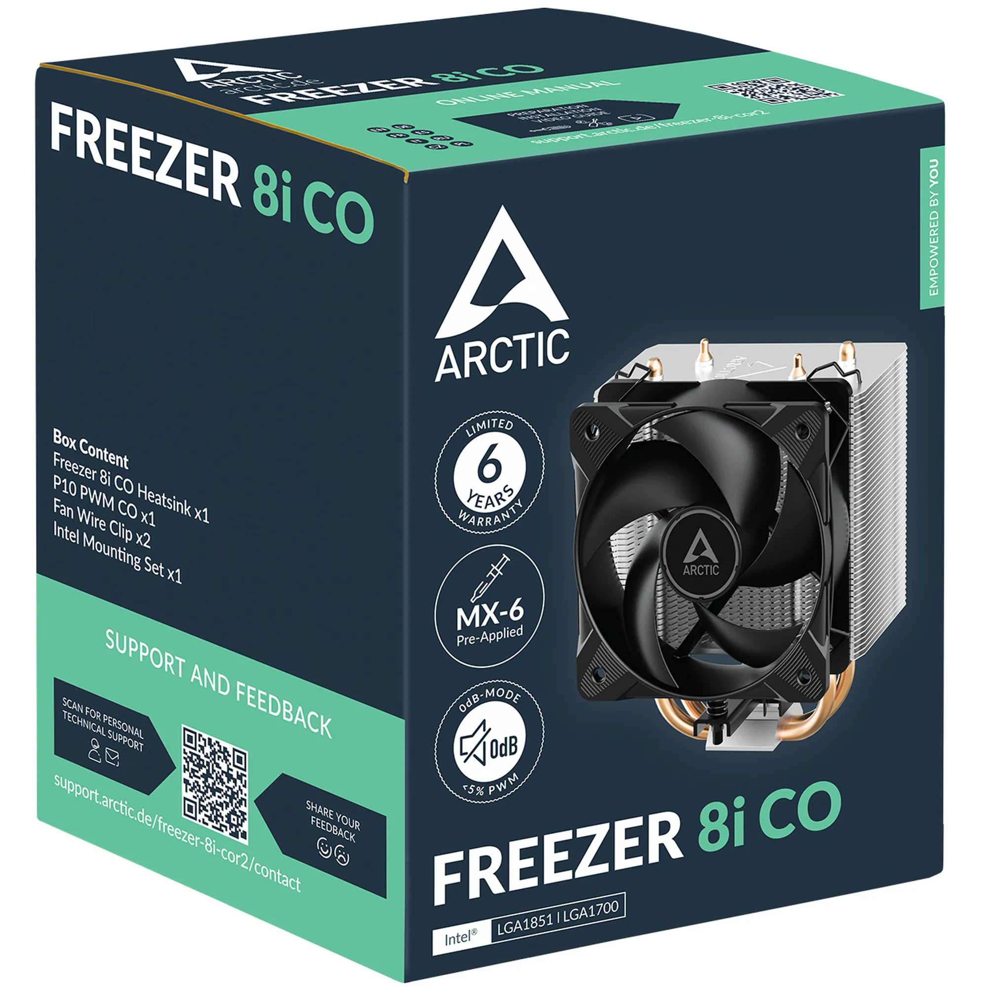 Купити Процесорний кулер Arctic Freezer 8i CO (ACFRE00191A) - фото 6