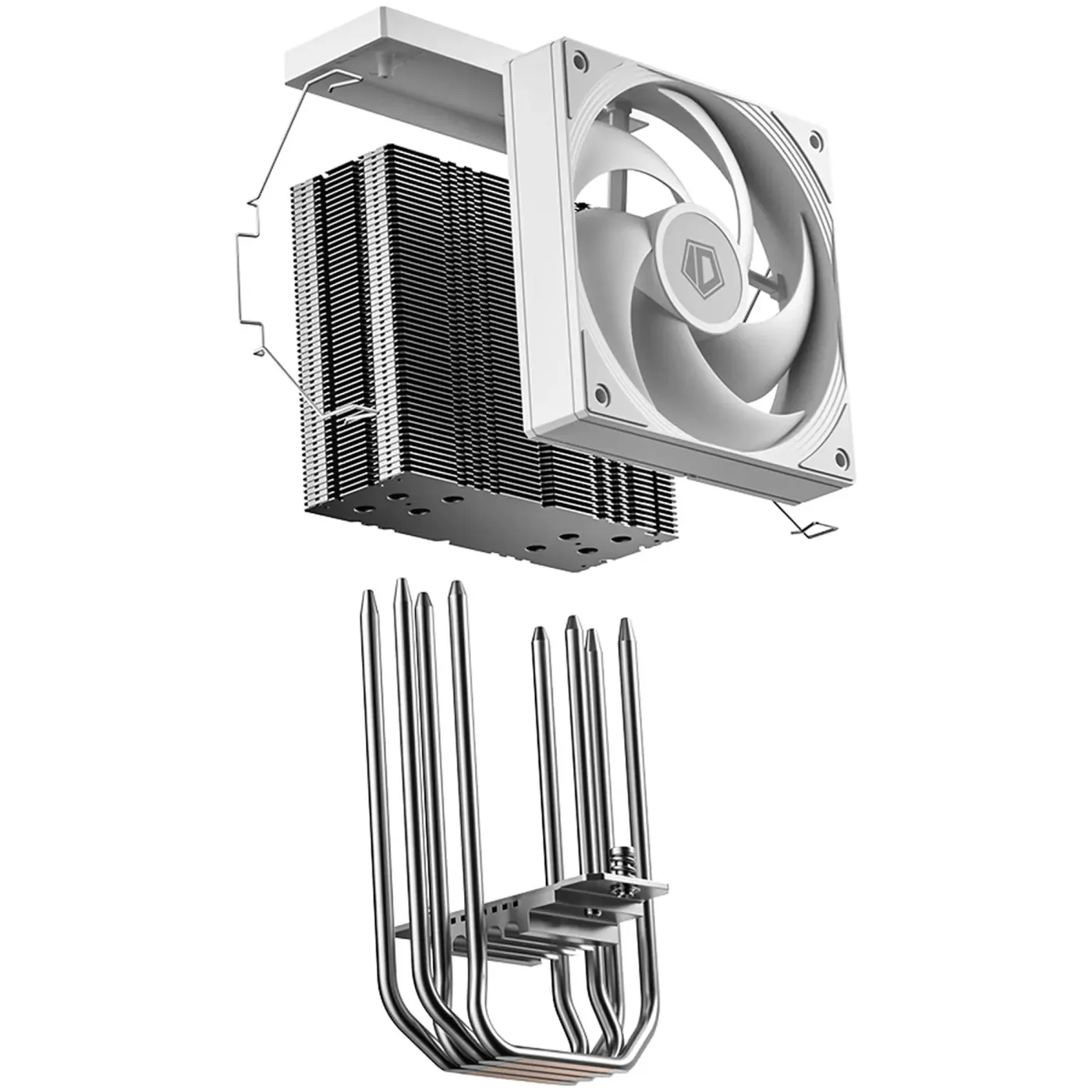 Купить Процессорный кулер ID-Cooling FROZN A410 SE WHITE - фото 9