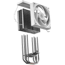 Купить Процессорный кулер ID-Cooling FROZN A410 SE WHITE - фото 9