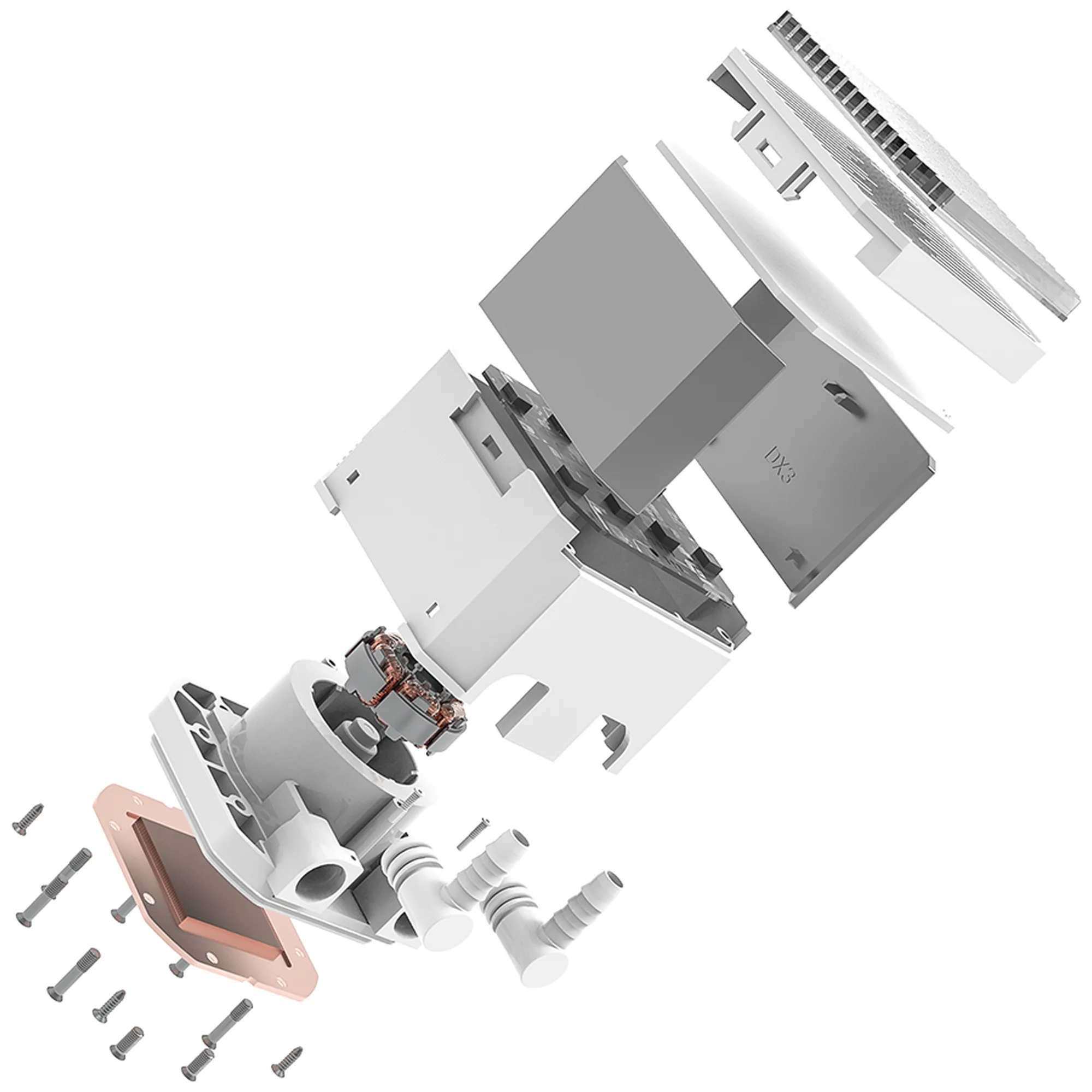 Купити Система водяного охолодження ID-Cooling DX360 Max White - фото 6