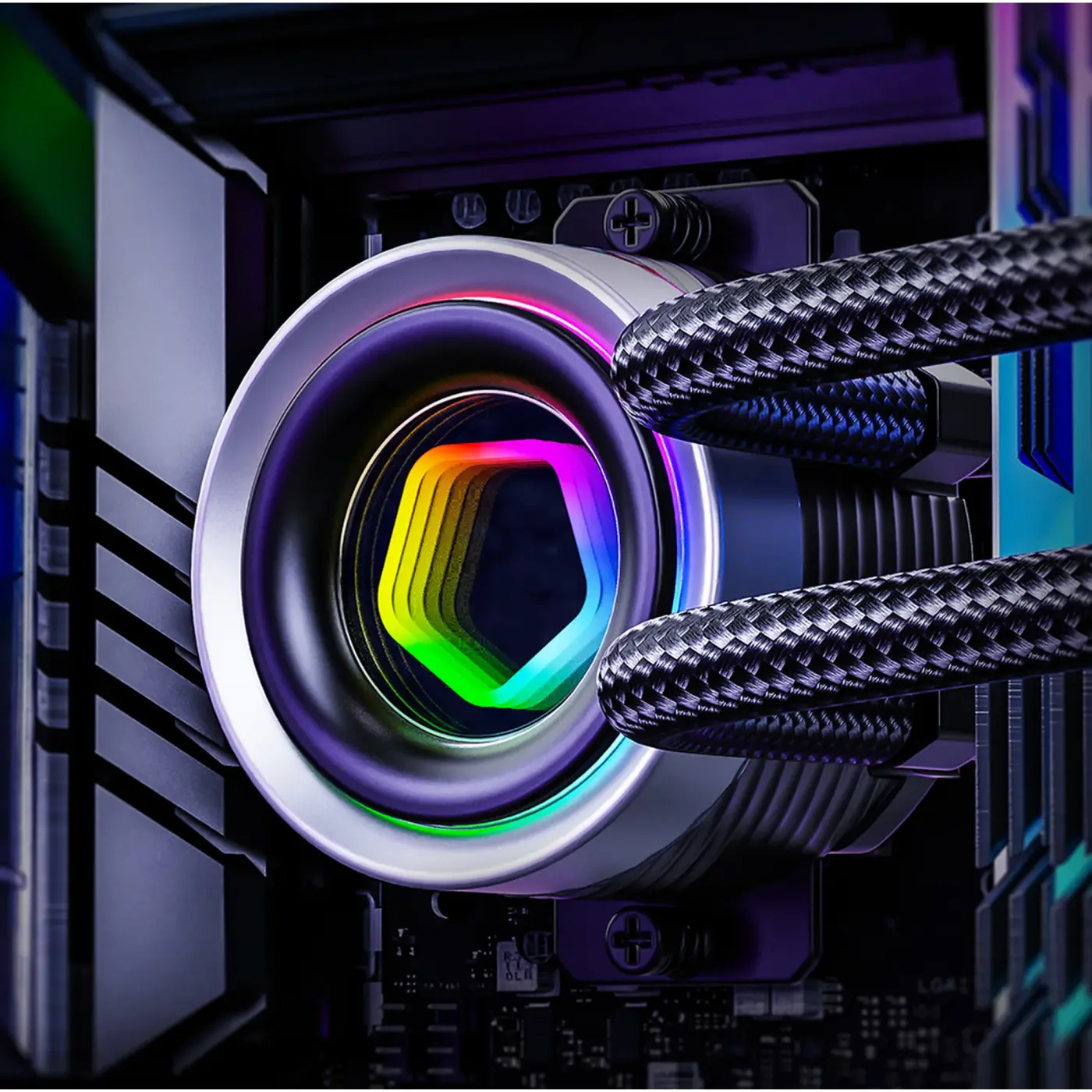 Купити Система водяного охолодження ID-Cooling FX240 INF - фото 7