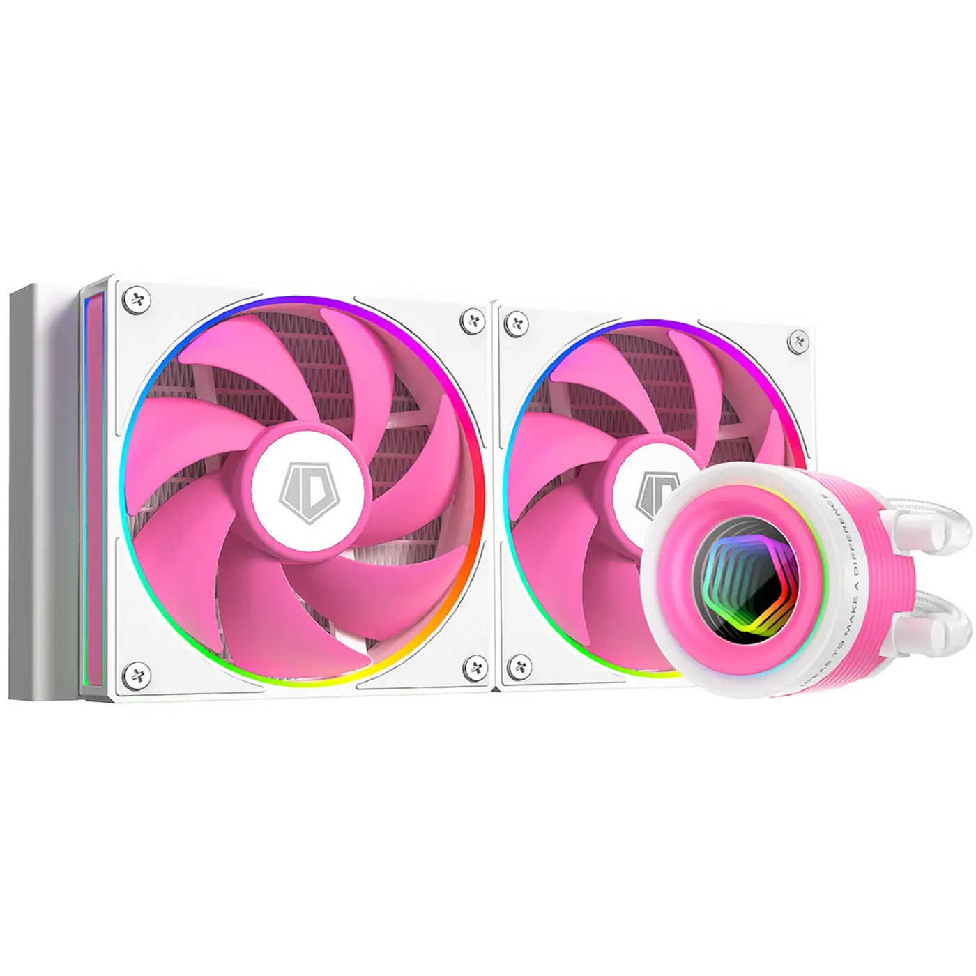 Купити Система водяного охолодження ID-Cooling FX240 INF Pink - фото 1
