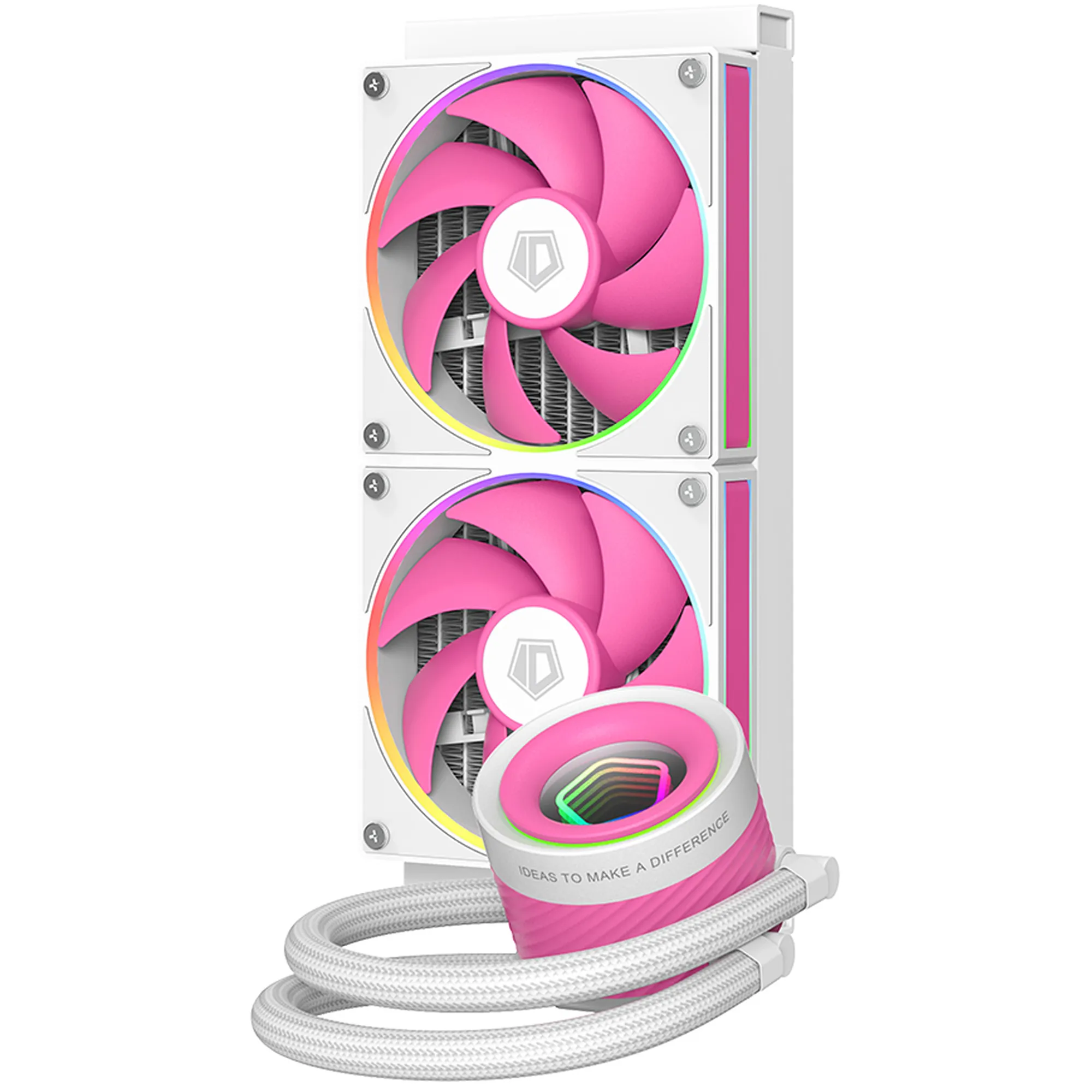 Купити Система водяного охолодження ID-Cooling FX240 INF Pink - фото 2