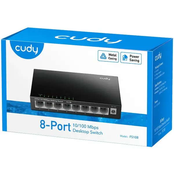 Купити Комутатор Cudy FS108 - фото 4