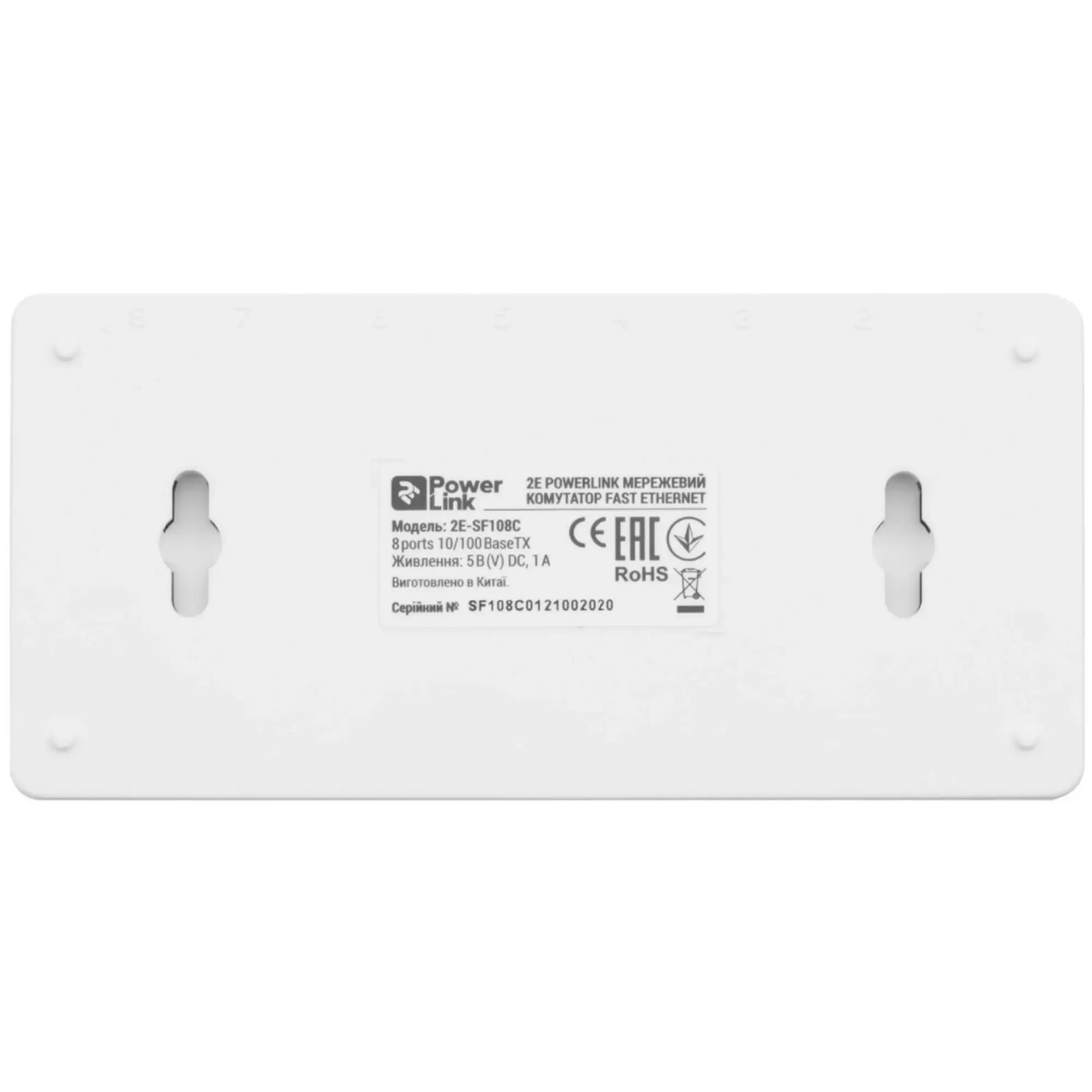 Купити Комутатор 2E PowerLink SF108C - фото 3