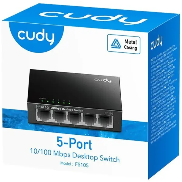 Купить Коммутатор Cudy FS105 - фото 3