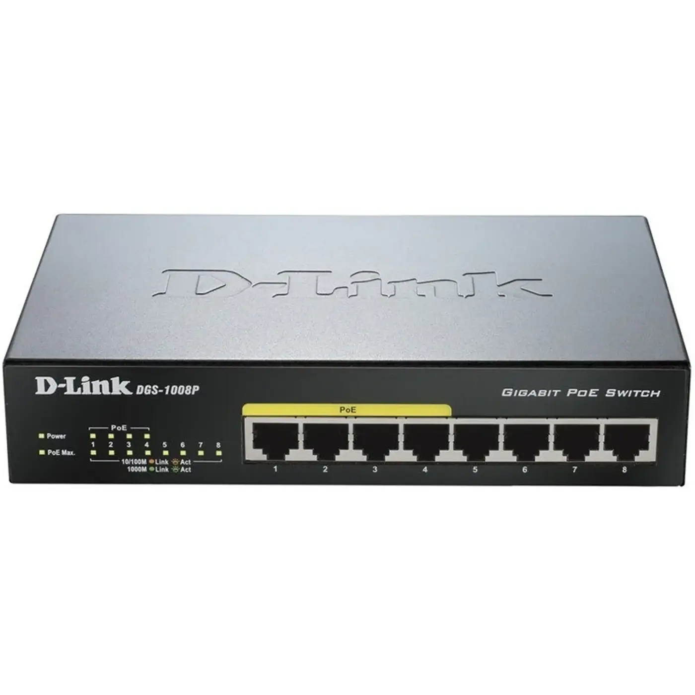 Купить Коммутатор D-Link DGS-1008P - фото 1