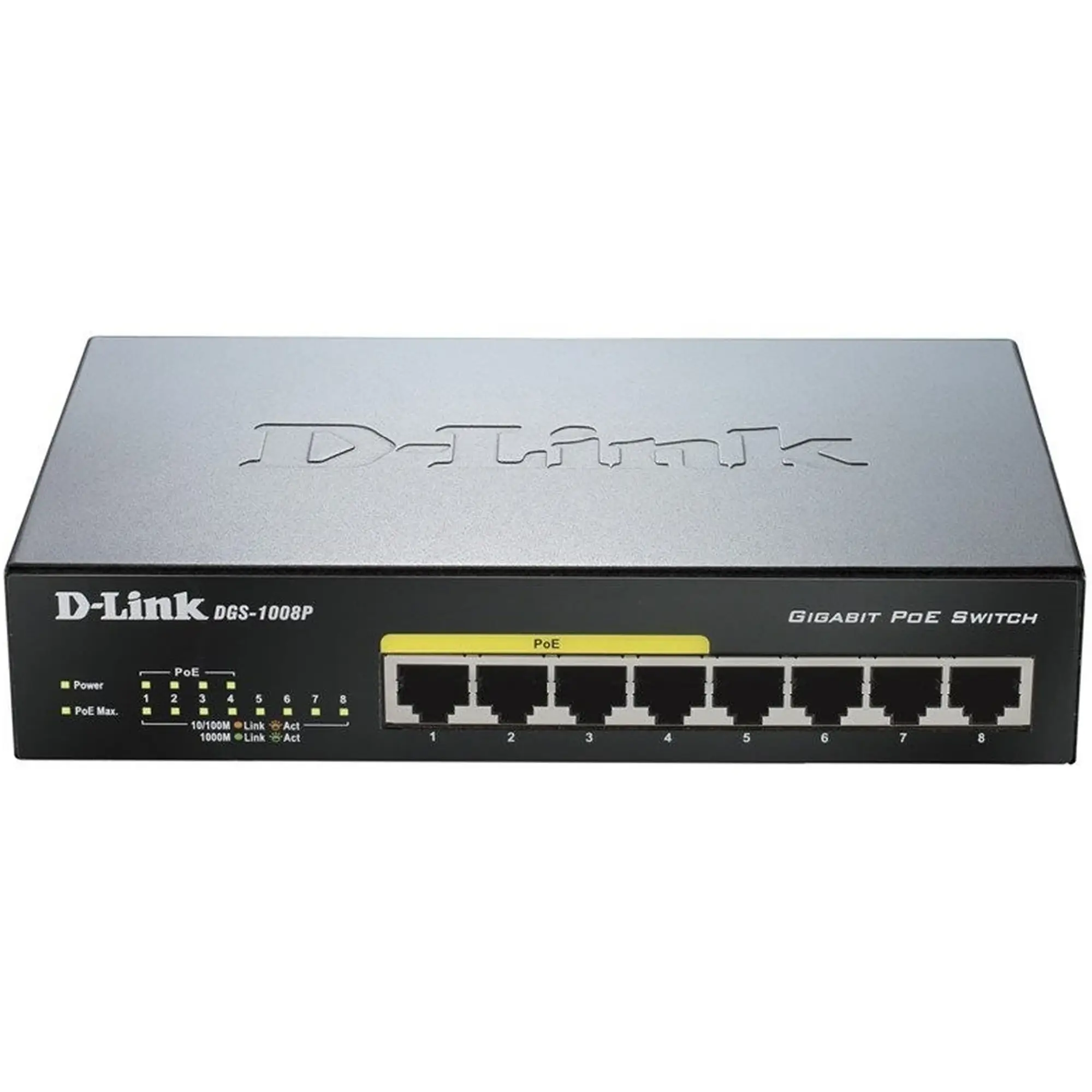 Купить Коммутатор D-Link DGS-1008P - фото 1