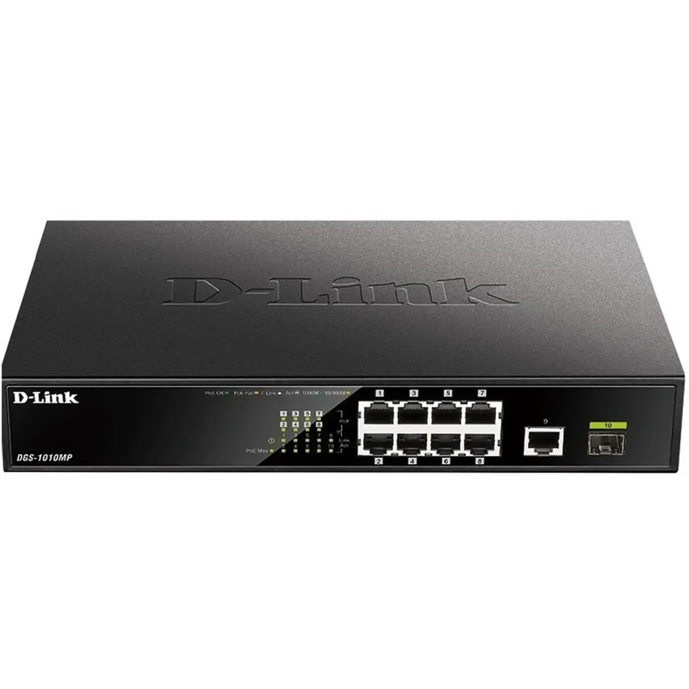 Купити Комутатор D-Link DGS-1010MP - фото 1