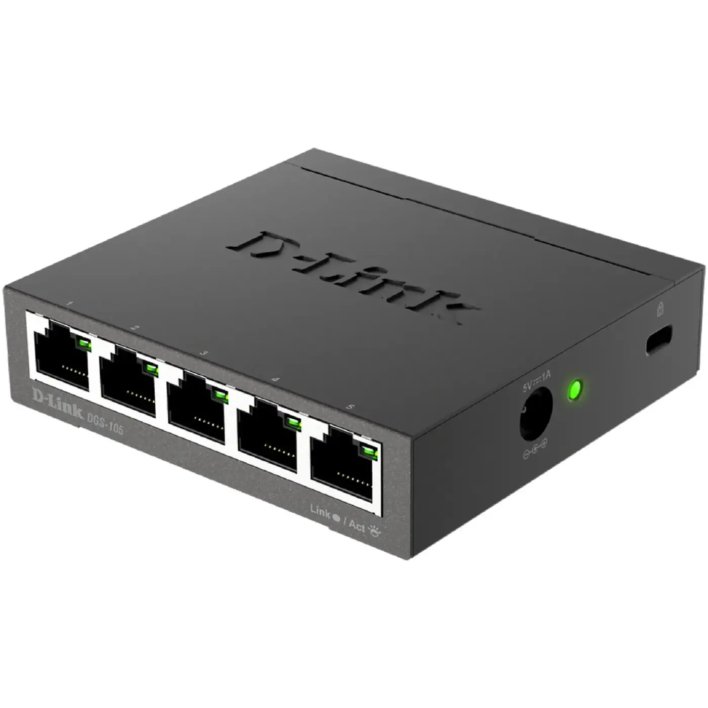 Купити Комутатор D-Link DGS-105 - фото 2
