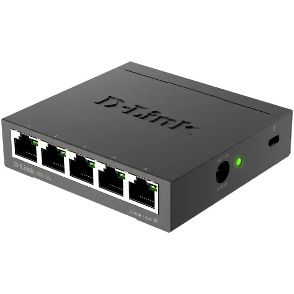 Купити Комутатор D-Link DGS-105 - фото 2