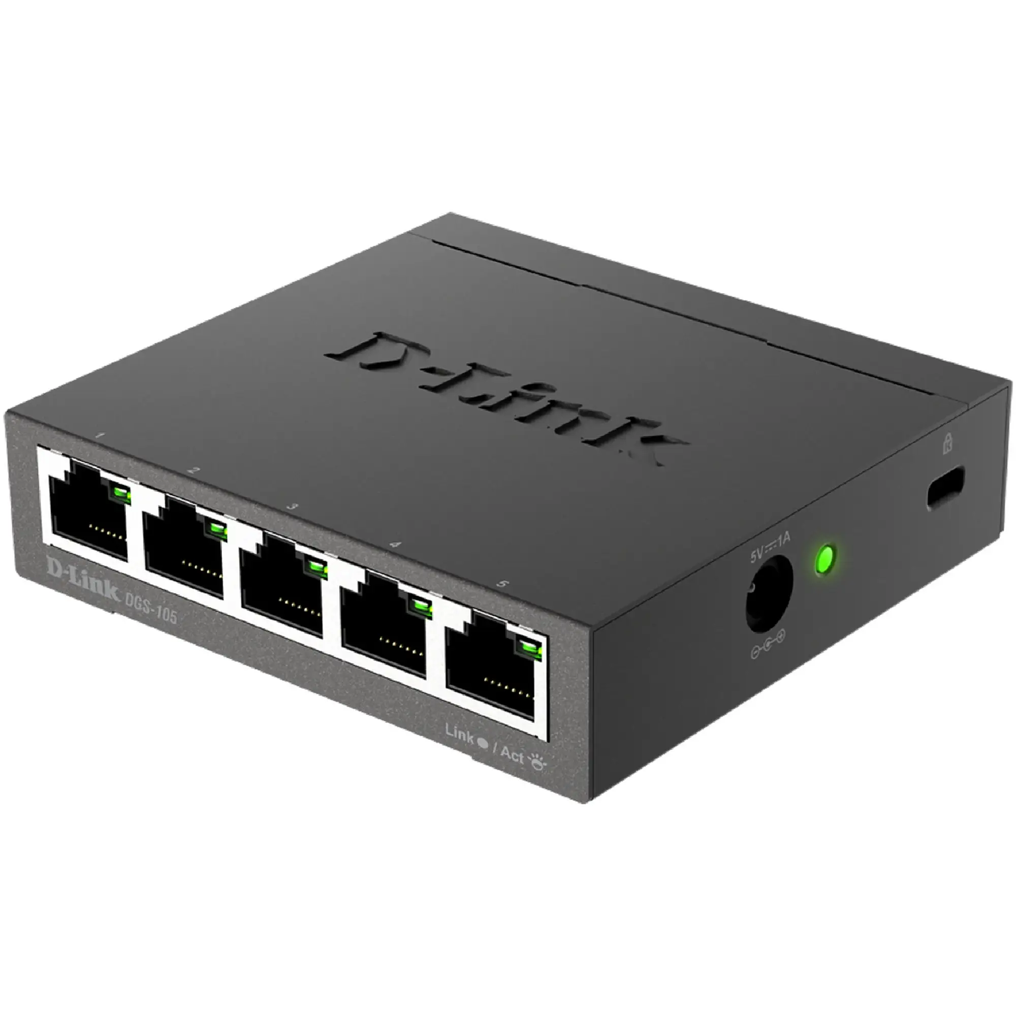 Купити Комутатор D-Link DGS-105 - фото 2