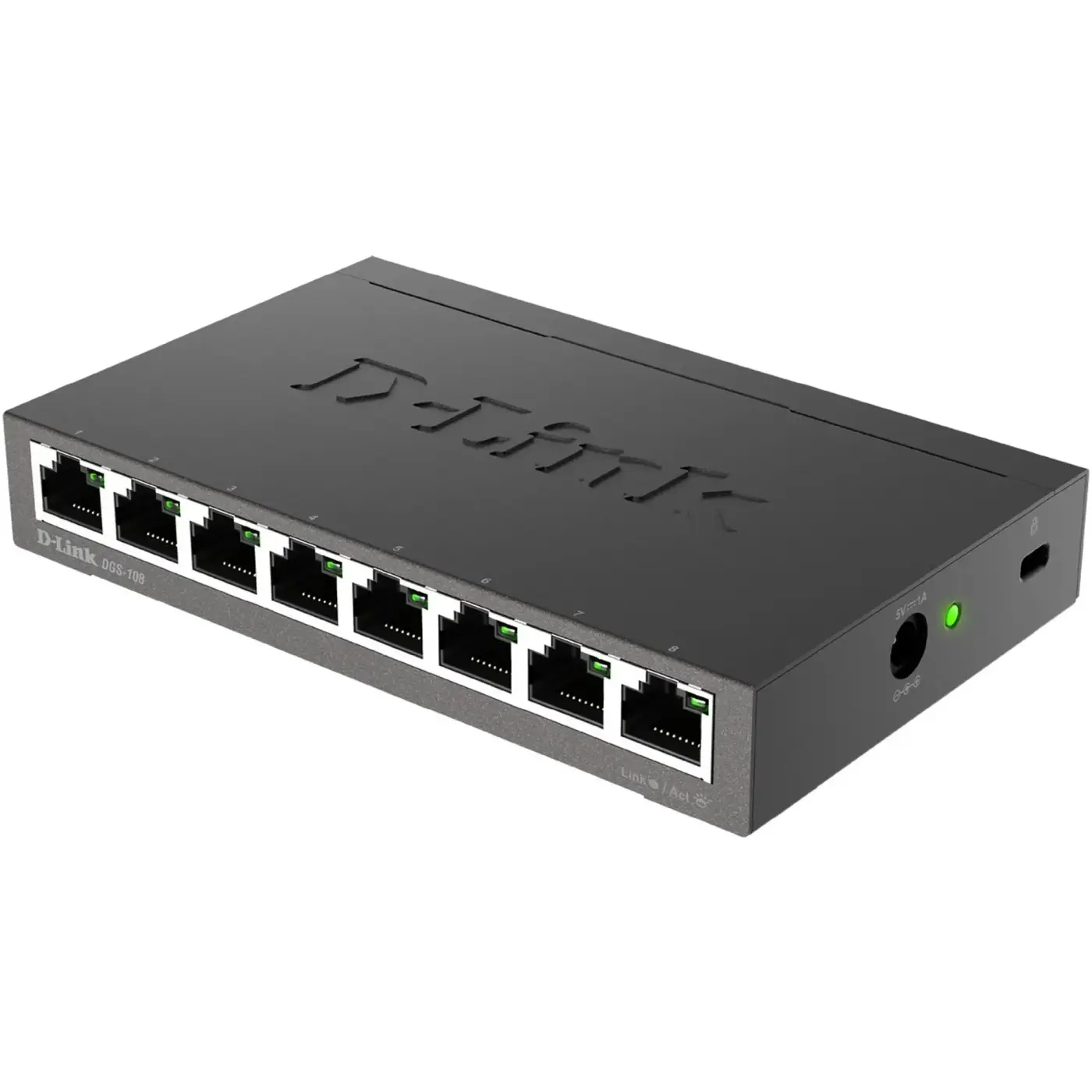 Купити Комутатор D-Link DGS-108 - фото 2